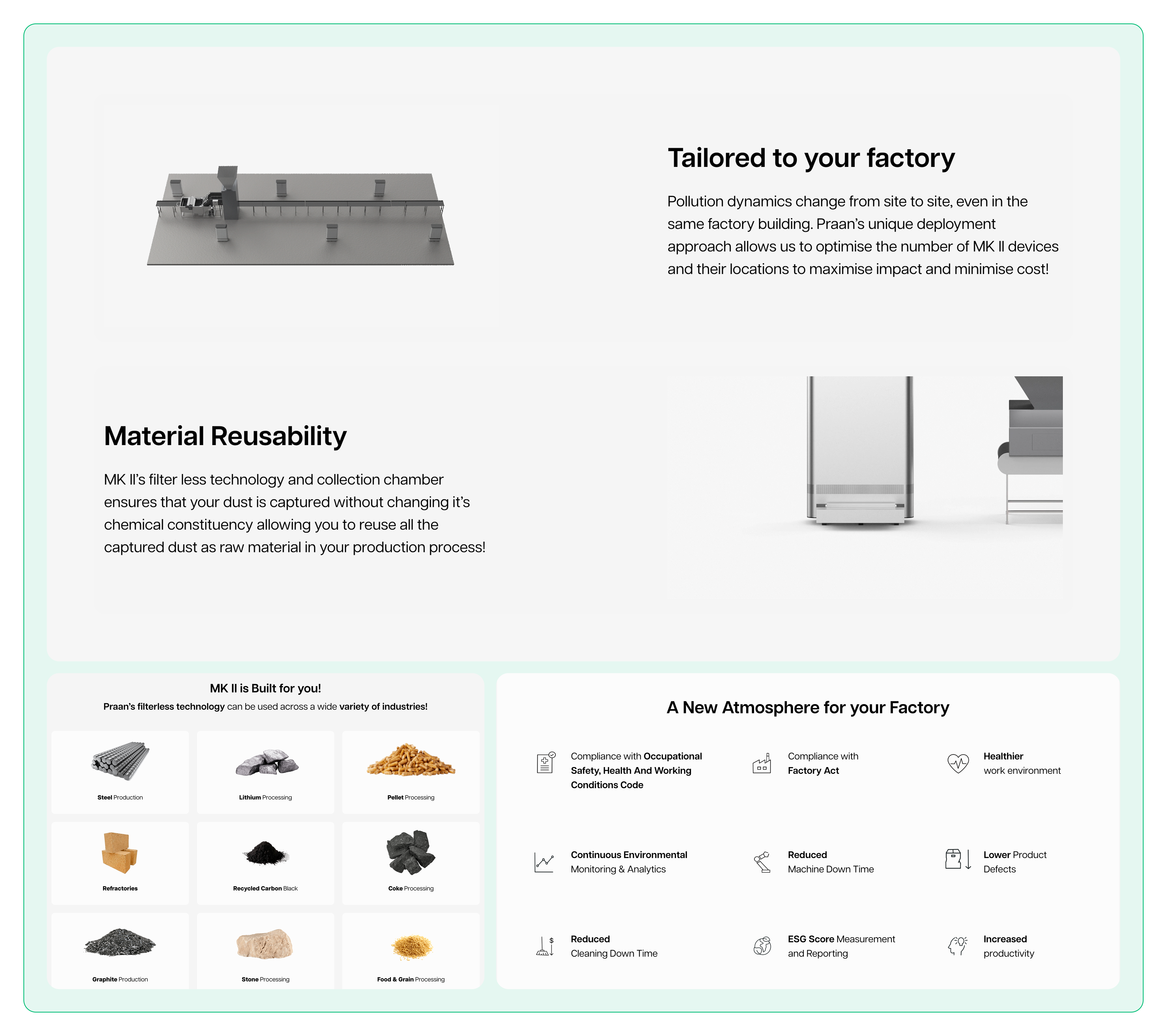 Decision 2 — spec-forward hero vs outcome-forward hero