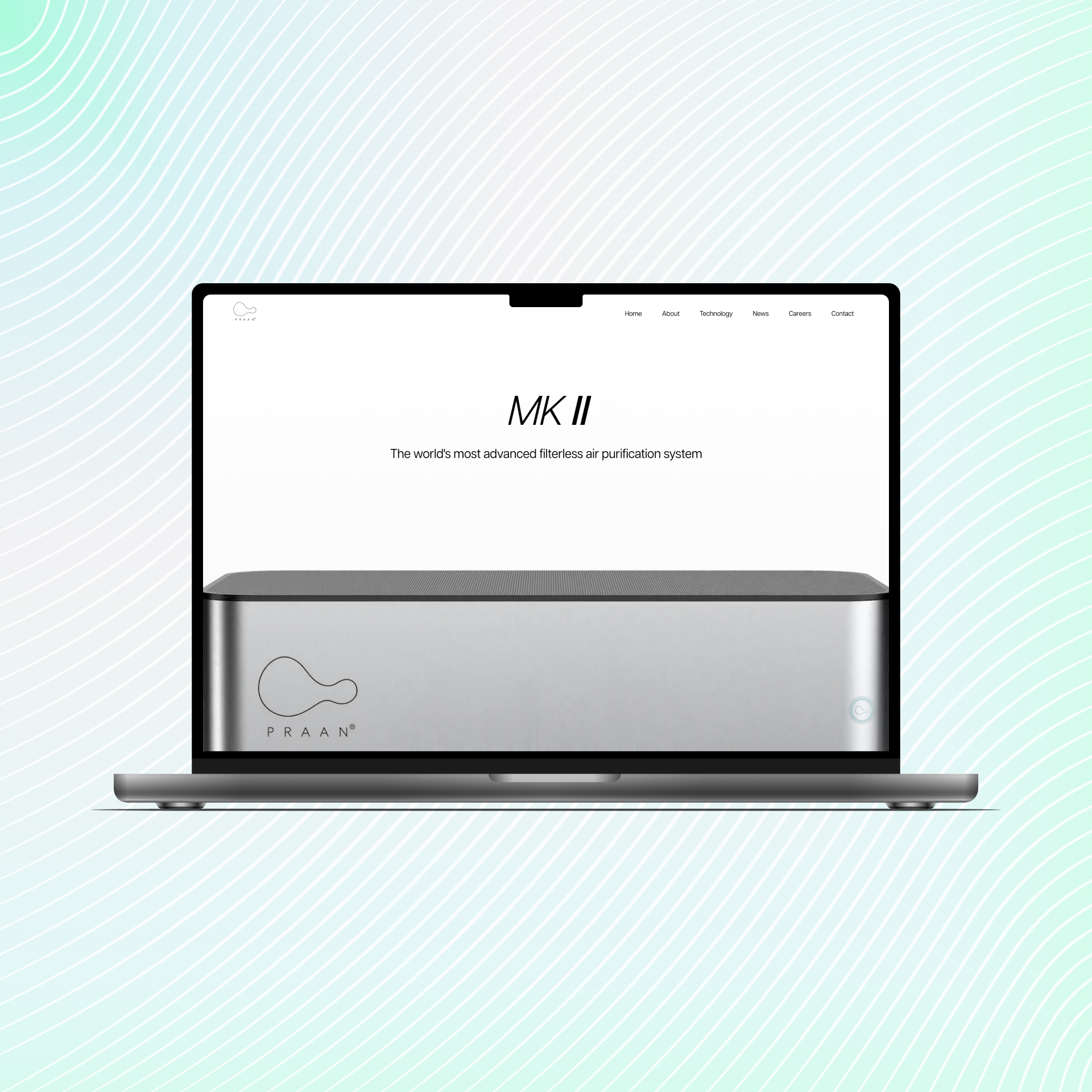 Praan air ecosystem interface