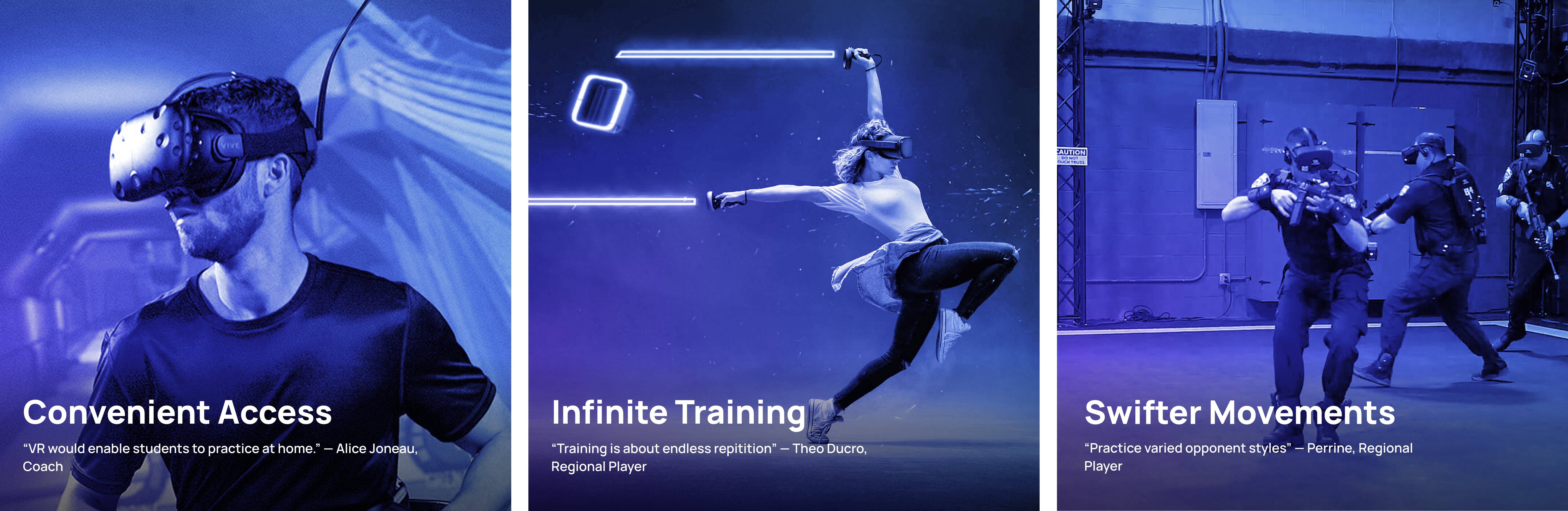 Potential of vr in training